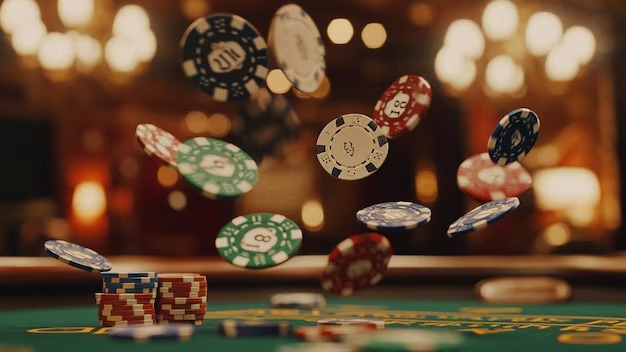 Mobile app interface showing live dealer table and VCT esports market side-by-side